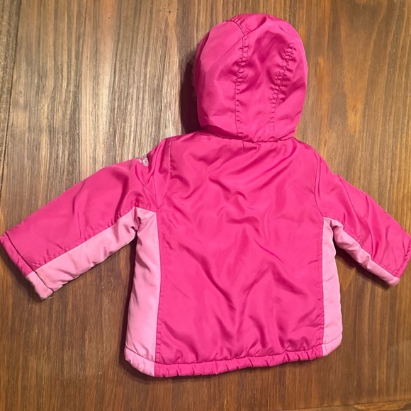 OSHKOSH B’gosh Pink Toddler GIRL’S Fleece Lined Jacket Coat Winter 24 MONTHS - Picture 6 of 10